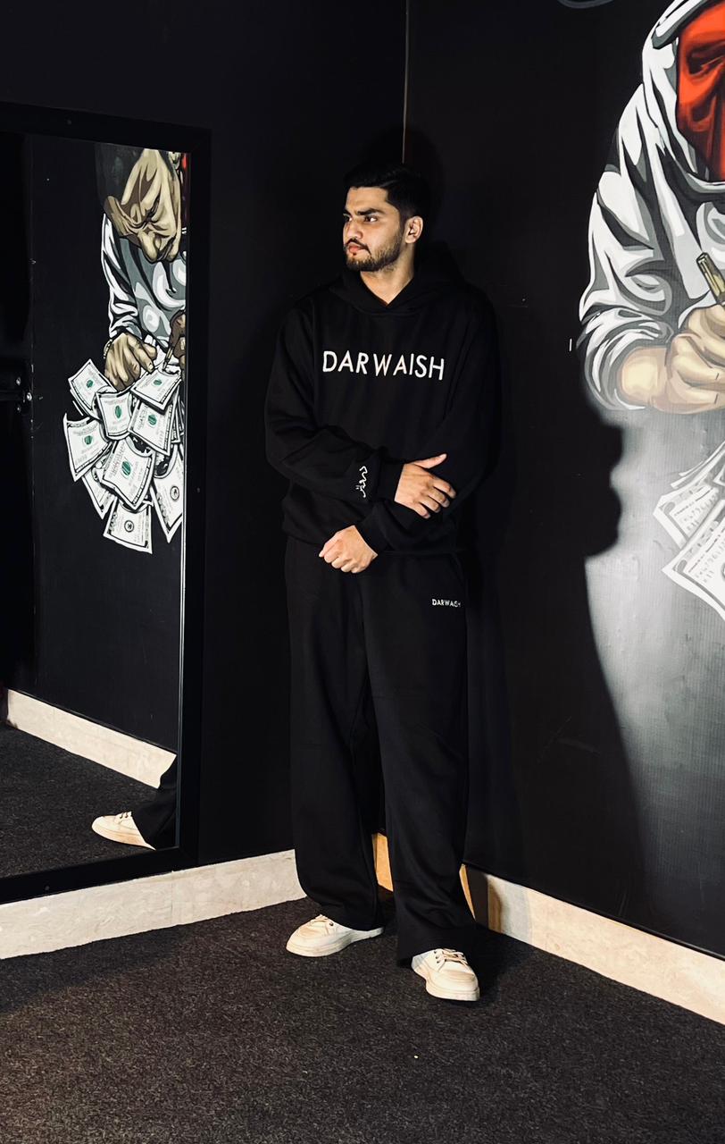 Darwaish Premium Embroidered Sweat Suit